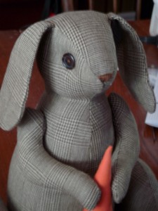 Bunny doorstop