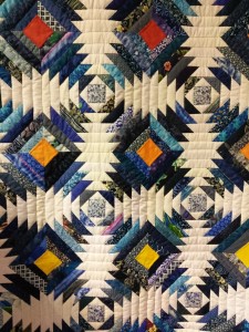 Blues March quilt cu