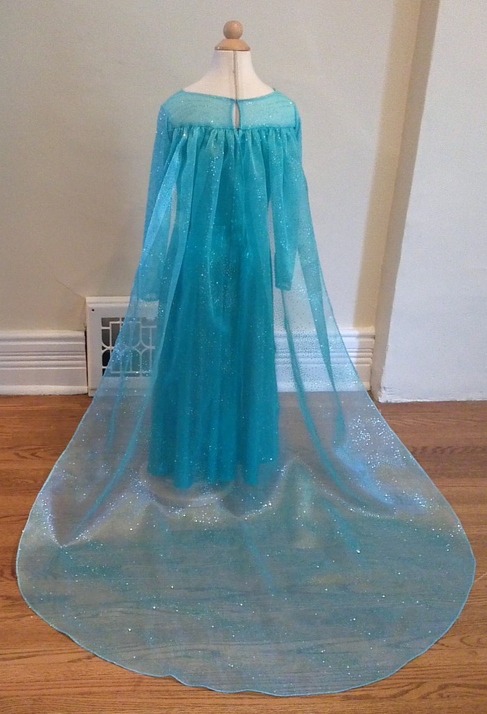 Elsa Frozen dress back